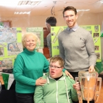 Pictured are the staff and students of Down Syndrome Limerick welcoming the Liam McCarthy cup along with retired hurler Seamus Hickey. Picture: Orla McLaughlin/ilovelimerick.