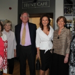 Michelina Stacpoole, Majella Shinnors, George Stacpoole, Celia Holman Lee, Naomi O'Nolan and Jill Cousins at ‘Sybil: An Irish entrepreneur & fashion designer’ at the Hunt Museum. Picture: Zoe Conway/ilovelimerick 2018. All Rights Reserved