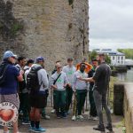 Pictured on the site visit of Limerick city for the Tag Rugby World Cup event coming to the University of Limerick in 2021 is the South African tag rugby team. Picture: Conor Owens/ilovelimerick.