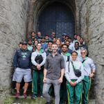 Pictured on the site visit of Limerick city for the Tag Rugby World Cup event coming to the University of Limerick in 2021 is the South African tag rugby team. Picture: Conor Owens/ilovelimerick.