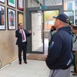 Pictured at the Limerick Strand Hotel for the site visit of Limerick city for the Tag Rugby World Cup event coming to the University of Limerick in 2021. Picture: Conor Owens/ilovelimerick.