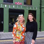 Pictured on the site visit of Limerick city for the Tag Rugby World Cup event coming to the University of Limerick in 2021 are Karen Brosnahan, General Manager of Shannon Region Conference & Sports Bureau and Holly English, Shannon Region Conference & Sports Bureau. Picture: Conor Owens/ilovelimerick.