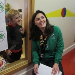 Tait House hosted a fundraiser for local group of bereaved parents, Lost Futures on September 6 at Mr.Tait's Cafe. Cllr Daniel Butler, Mayor of the Metropolitan District of Limerick and Roisin Upton, Limerick hockey player visited the children in the Tait House Creche. Picture: Baoyan Zhang/ilovelimerick