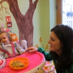 Tait House hosted a fundraiser for local group of bereaved parents, Lost Futures on September 6 at Mr.Tait's Cafe. Cllr Daniel Butler, Mayor of the Metropolitan District of Limerick and Roisin Upton, Limerick hockey player visited the children in the Tait House Creche. Picture: Baoyan Zhang/ilovelimerick