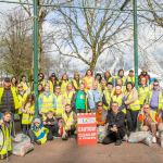 Team Limerick Clean-Up  2023 (TLC) returned bigger than ever for its 8th year on Good Friday. Over 21,500 volunteers across the city and county took part in this year’s event. Picture: Olena Oleksienko/ilovelimerick