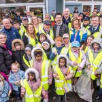 A record-breaking 23,500 volunteers took to the streets of Limerick City & County  for the 10th edition of Team Limerick Clean-Up (TLC) – Europe’s largest one-day tidy-up. Picture: Olena Oleksienko/ilovelimerick