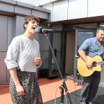 A Tribute to Frontline Heroes organised by Una Heaton and broadcast live on Ilovelimerick's Facebook took place on the roof of the Limerick Strand Hotel to raise much needed donations for Pieta House. To donate go to https://www.justgiving.com/fundraising/thankyouforpietahouse. Picture: Richard Lynch/ilovelimerick