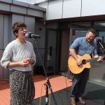 A Tribute to Frontline Heroes organised by Una Heaton and broadcast live on Ilovelimerick's Facebook took place on the roof of the Limerick Strand Hotel to raise much needed donations for Pieta House. To donate go to https://www.justgiving.com/fundraising/thankyouforpietahouse. Picture: Richard Lynch/ilovelimerick