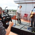 A Tribute to Frontline Heroes organised by Una Heaton and broadcast live on Ilovelimerick's Facebook took place on the roof of the Limerick Strand Hotel to raise much needed donations for Pieta House. To donate go to https://www.justgiving.com/fundraising/thankyouforpietahouse. Picture: Richard Lynch/ilovelimerick