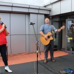 A Tribute to Frontline Heroes organised by Una Heaton and broadcast live on Ilovelimerick's Facebook took place on the roof of the Limerick Strand Hotel to raise much needed donations for Pieta House. To donate go to https://www.justgiving.com/fundraising/thankyouforpietahouse. Picture: Richard Lynch/ilovelimerick