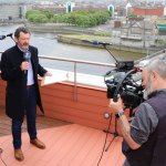 A Tribute to Frontline Heroes organised by Una Heaton and broadcast live on Ilovelimerick's Facebook took place on the roof of the Limerick Strand Hotel to raise much needed donations for Pieta House. To donate go to https://www.justgiving.com/fundraising/thankyouforpietahouse. Picture: Richard Lynch/ilovelimerick