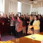 Mayor of Limerick City and County Council, Michael Sheahan held a mayoral reception hosted by Limerick Youth Theatre and the Daughters of Charity Service to honour and celebrate The Creative Show on Monday, March 2nd. Picture: Anthony Sheehan/ilovelimerick