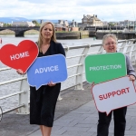 Pictured at the launch of Threshold's new Advice Clinic in Limerick Citizens Information Centre is Edel Conlon, Southern Regional Manager of Threshold and Marrion Browne, Manager of Limerick Citizens Information Centre. Picture: Conor Owens/IloveLimerick.