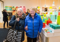 REPRO FREECarole Moss, Castletroy and Eileen Ryan, Moyross at the opening of the new Tiger Store on Cruises Street, Limerick.Tiger Stores, described as a variety store selling low cost high value items, ranging from â¬1 to maximum â¬30, is set to open its doors at 11 Cruises Street, Limerick, employing 12 staff. When the Danish brand announced its imminent arrival in Limerick back in December, the positive response online was phenomenal. But for Tiger Stores Ireland and Northern Ireland Operations Manager, Gillian Maxwell, who brought the brand to Ireland just three years ago, Limerick was an obvious choice for a new store. Pic Sean Curtin Photo.