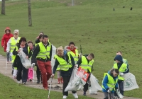 O3.04.15 Â  Â  Â  Â  Â  Â Â 
Paul O'Connell, AP McCoy and JP McManus kick-start the Team Limerick Clean-Up(TLC).Â Over 10,000 Volunteers hit the streets of Limerick City and County for the Country's biggest ever Clean-Up.
Former Munster and Ireland Rugby Star Alan Quinlan joined Team Limerick Clean-Up volunteers at Moyross. Picture: Dermot Lynch/Fusionshooters