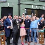 Pictured at the launch of the Treaty City Brewery in Limerick's Medieval Quarter. Picture: Orla McLaughlin/ilovelimerick.