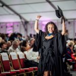 No Repro Fee
Sinead o brien (Fashion with applied textiles) from Cork city 
 pictured as the first full generation of TUS students conferred today on the university's Moylish campus 
Thursday marked the first day of the Technological University of the Shannon's conferring ceremonies on the University's Moylish campus, where the first full generation of TUS graduates were among those being awarded.
Many of the graduates began their TUS journey four years ago when the university was established in October 2021.
This morning's ceremony celebrated graduates from the Limerick School of Art and Design - one of Europe's leading fine art, design and creative media schools.
Pic. Brian Arthur