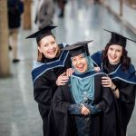 No Repro Fee
Gemma morris - limerick , Noorsa Barine - Sixmilebridge , CLare and Clara bowman - limerick ( all studying Instructional learning design masters )pictured as the first full generation of TUS students conferred today on the university's Moylish campus 
Thursday marked the first day of the Technological University of the Shannon's conferring ceremonies on the University's Moylish campus, where the first full generation of TUS graduates were among those being awarded.
Many of the graduates began their TUS journey four years ago when the university was established in October 2021.
This morning's ceremony celebrated graduates from the Limerick School of Art and Design - one of Europe's leading fine art, design and creative media schools.
Pic. Brian Arthur