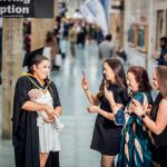 No Repro Fee
Chloe Collum (studying Quantity surveying ) from Castlemahon Limerick holds her niece Isla Grace kiely (age 6 week) as her sister Katie (who is Isla mother) mam Noelle and sister Claire take photos of them as the first full generation of TUS students conferred today on the university's Moylish campus 
Thursday marked the first day of the Technological University of the Shannon's conferring ceremonies on the University's Moylish campus, where the first full generation of TUS graduates were among those being awarded.
Many of the graduates began their TUS journey four years ago when the university was established in October 2021.
This morning's ceremony celebrated graduates from the Limerick School of Art and Design - one of Europe's leading fine art, design and creative media schools.
Pic. Brian Arthur