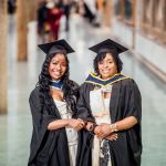 No Repro Fee
Patience Ndhlazulwana and Khanyile Maqeda were among the first batch of students to graduate from TUS thanks to the Sanctuary Scholarship programme, which gives assistance to asylum seekers pictured on Friday as the first full generation of TUS students conferred over the last 2 days on the University's Moylish campus 
Friday marked day 2 of the Technological University of the Shannon's conferring ceremonies on the University's Moylish campus, where the first full generation of TUS graduates were among those being awarded.
Many of the graduates began their TUS journey four years ago when the university was established in October 2021.
Pic. Brian Arthur