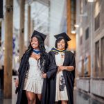 No Repro Fee
Patience Ndhlazulwana and Khanyile Maqeda were among the first batch of students to graduate from TUS thanks to the Sanctuary Scholarship programme, which gives assistance to asylum seekers pictured on Friday as the first full generation of TUS students conferred over the last 2 days on the University's Moylish campus 
Friday marked day 2 of the Technological University of the Shannon's conferring ceremonies on the University's Moylish campus, where the first full generation of TUS graduates were among those being awarded.
Many of the graduates began their TUS journey four years ago when the university was established in October 2021.
Pic. Brian Arthur