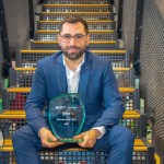 The TUS Business Start-up Awards 2024 shone a light on entrepreneurship in the region on Tuesday, March 26, celebrating the innovative spirit and achievements of entrepreneurs from the Enterprise Ireland New Frontiers Programme. Pictured is the Winner of the Overall Business Award Adem Ergen of One Bill Utilities. Picture: Cian Reinhardt/ilovelimerick