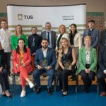 The TUS Business Start-up Awards 2024 shone a light on entrepreneurship in the region on Tuesday, March 26, celebrating the innovative spirit and achievements of entrepreneurs from the Enterprise Ireland New Frontiers Programme. Pictured are New Frontier participants Brian Sheehan, Flare Football, Aisling Walsh, SubConnect, Cleidi Hearn, ML Skills Academy, James Drew, DrewAerospace, Fiona Healy, Avatars Fashion, Ixis Santos, Forest Mist Skincare, Keith Crehan, Deas Drinks and Thomas Cusack, Crossover Airlines (back row) with Gillian Barry, TUS Head of Innovation & Enterprise, Margaret Power of SiBark, Winner of the Innovation Award, Adem Ergen of One Bill Utilities, Winner of the Overall Business Award, Lindsay Moynagh of Wendor, Winner of the One to Watch Award, Paula Carroll, National Programme Manager, New Frontiers Enterprise Ireland and Dr Liam Brown, TUS VP Research, Development and Innovation (front row) Picture: Cian Reinhardt/ilovelimerick