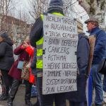Gardai say over 11,000 people marched through Limerick city’s main thoroughfare Saturday, January 21 for a UHL Protest to highlight hospital overcrowding and delays in the Midwest region. Picture: Lisa Daly/ilovelimerick