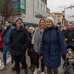 Gardai say over 11,000 people marched through Limerick city’s main thoroughfare Saturday, January 21 for a UHL Protest to highlight hospital overcrowding and delays in the Midwest region. Picture: Olena Oleksienko/ilovelimerick