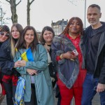 A ceremony marking the 2nd anniversary of Russia’s invasion of Ukraine was held at Arthur’s Quay Park Limerick. Picture: Richard Lynch/ilovelimerick