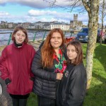 A ceremony marking the 2nd anniversary of Russia’s invasion of Ukraine was held at Arthur’s Quay Park Limerick. Picture: Richard Lynch/ilovelimerick