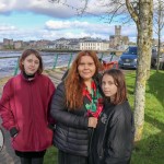 A ceremony marking the 2nd anniversary of Russia’s invasion of Ukraine was held at Arthur’s Quay Park Limerick. Picture: Richard Lynch/ilovelimerick