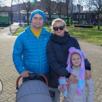 A ceremony marking the 2nd anniversary of Russia’s invasion of Ukraine was held at Arthur’s Quay Park Limerick. Picture: Richard Lynch/ilovelimerick