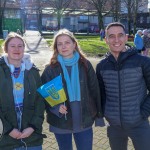A ceremony marking the 2nd anniversary of Russia’s invasion of Ukraine was held at Arthur’s Quay Park Limerick. Picture: Richard Lynch/ilovelimerick
