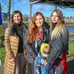 A ceremony marking the 2nd anniversary of Russia’s invasion of Ukraine was held at Arthur’s Quay Park Limerick. Picture: Richard Lynch/ilovelimerick