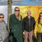 A ceremony marking the 2nd anniversary of Russia’s invasion of Ukraine was held at Arthur’s Quay Park Limerick. Picture: Richard Lynch/ilovelimerick