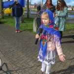 A ceremony marking the 2nd anniversary of Russia’s invasion of Ukraine was held at Arthur’s Quay Park Limerick. Picture: Richard Lynch/ilovelimerick