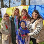 A ceremony marking the 2nd anniversary of Russia’s invasion of Ukraine was held at Arthur’s Quay Park Limerick. Picture: Richard Lynch/ilovelimerick