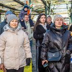A peaceful Ukraine event was held on Sat, Jan 6, 2024 at Arthur’s Quay to acknowledge the massive attacks Russia did in Ukraine the past two weeks. Picture: Olena Oleksienko/ilovelimerick