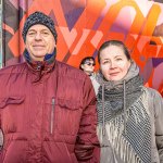 A peaceful Ukraine event was held on Sat, Jan 6, 2024 at Arthur’s Quay to acknowledge the massive attacks Russia did in Ukraine the past two weeks. Picture: Olena Oleksienko/ilovelimerick