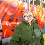 A peaceful Ukraine event was held on Sat, Jan 6, 2024 at Arthur’s Quay to acknowledge the massive attacks Russia did in Ukraine the past two weeks. Picture: Olena Oleksienko/ilovelimerick