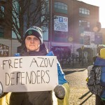 A peaceful Ukraine event was held on Sat, Jan 6, 2024 at Arthur’s Quay to acknowledge the massive attacks Russia did in Ukraine the past two weeks. Picture: Olena Oleksienko/ilovelimerick