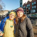 A peaceful Ukraine event was held on Sat, Jan 6, 2024 at Arthur’s Quay to acknowledge the massive attacks Russia did in Ukraine the past two weeks. Picture: Olena Oleksienko/ilovelimerick