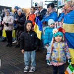 A peaceful Ukraine event was held on Sat, Jan 6, 2024 at Arthur’s Quay to acknowledge the massive attacks Russia did in Ukraine the past two weeks. Picture: Olena Oleksienko/ilovelimerick