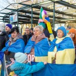 A peaceful Ukraine event was held on Sat, Jan 6, 2024 at Arthur’s Quay to acknowledge the massive attacks Russia did in Ukraine the past two weeks. Picture: Olena Oleksienko/ilovelimerick