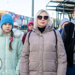 A peaceful Ukraine event was held on Sat, Jan 6, 2024 at Arthur’s Quay to acknowledge the massive attacks Russia did in Ukraine the past two weeks. Picture: Olena Oleksienko/ilovelimerick