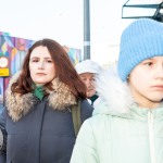 A peaceful Ukraine event was held on Sat, Jan 6, 2024 at Arthur’s Quay to acknowledge the massive attacks Russia did in Ukraine the past two weeks. Picture: Olena Oleksienko/ilovelimerick