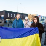 A peaceful Ukraine event was held on Sat, Jan 6, 2024 at Arthur’s Quay to acknowledge the massive attacks Russia did in Ukraine the past two weeks. Picture: Olena Oleksienko/ilovelimerick