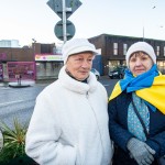A peaceful Ukraine event was held on Sat, Jan 6, 2024 at Arthur’s Quay to acknowledge the massive attacks Russia did in Ukraine the past two weeks. Picture: Olena Oleksienko/ilovelimerick
