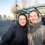 A peaceful Ukraine event was held on Sat, Jan 6, 2024 at Arthur’s Quay to acknowledge the massive attacks Russia did in Ukraine the past two weeks. Picture: Olena Oleksienko/ilovelimerick